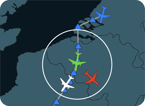 Active flight alerts for quick decision making