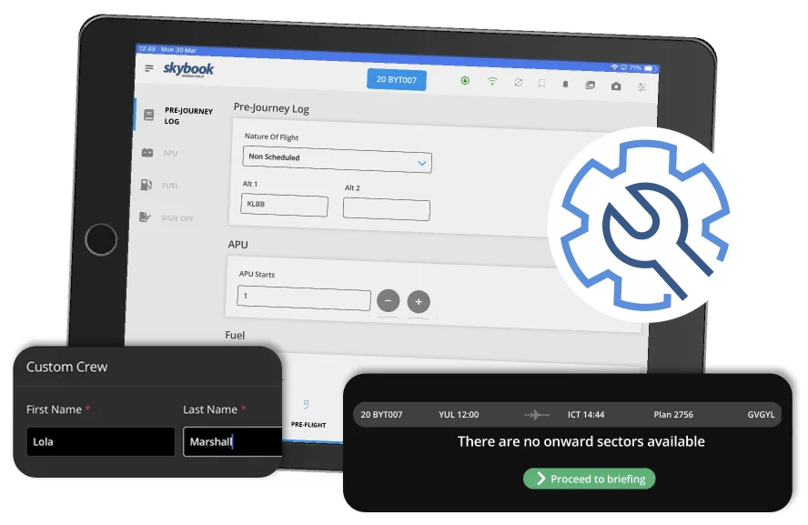 Flexible EFB Workflow