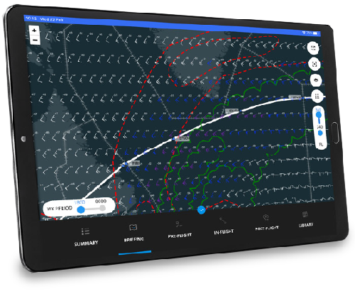 Real-time weather layers