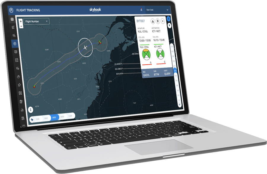 Active flight alerts for quick decision making