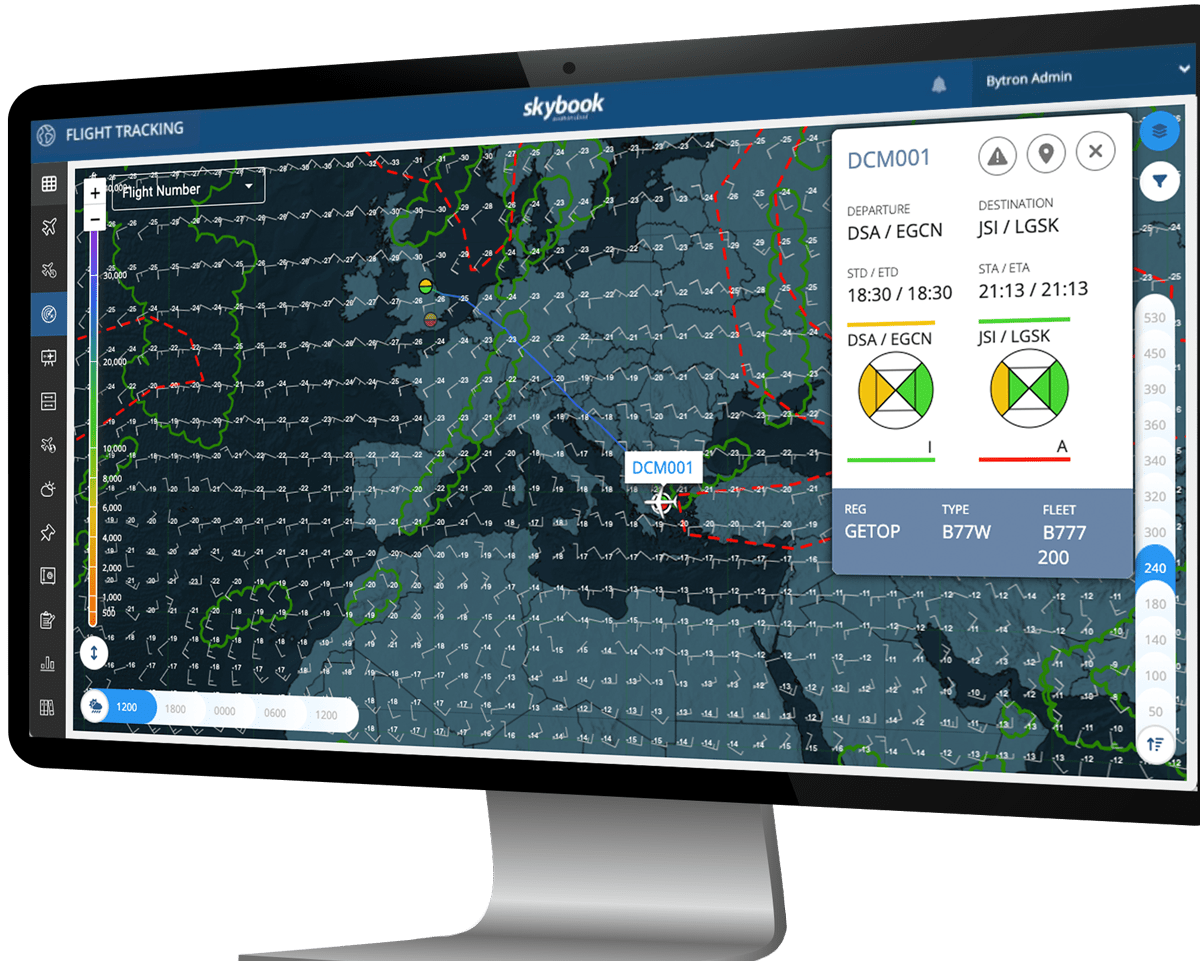 Skybook Flight Tracking