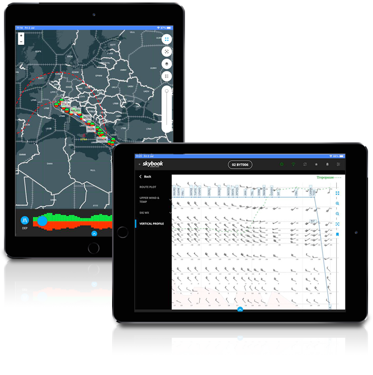 skybook Global mapping's intuitive, user-friendly dashboard puts users in control