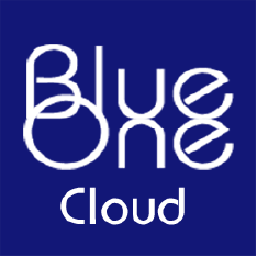 Blue One Cloud Logo