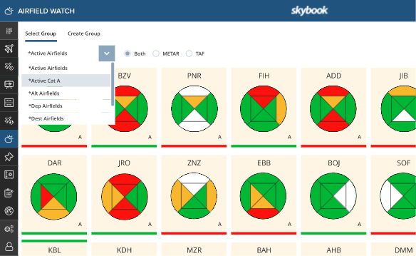 skybook Airfield Watch screen shot