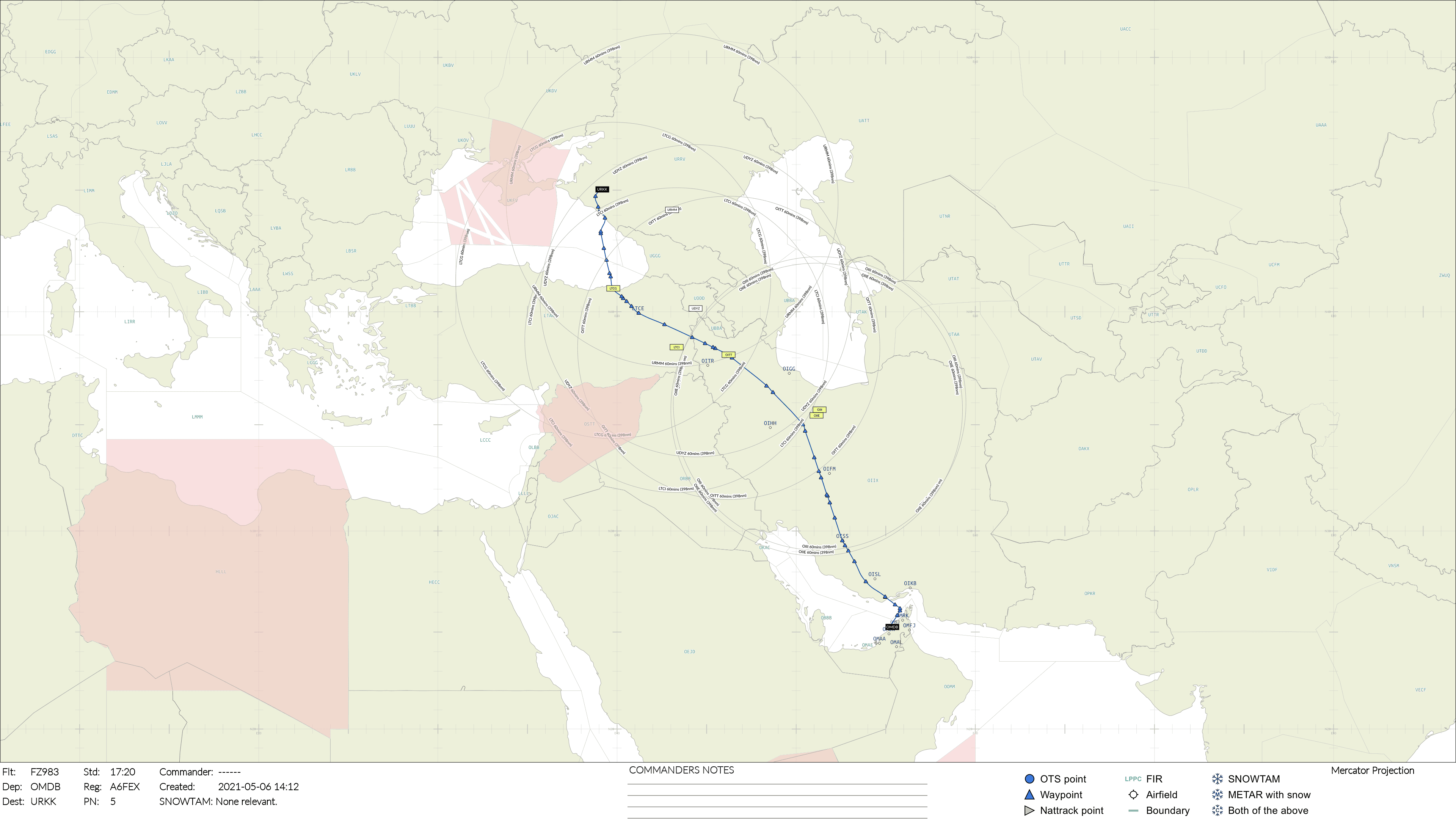 skybook restricted areas