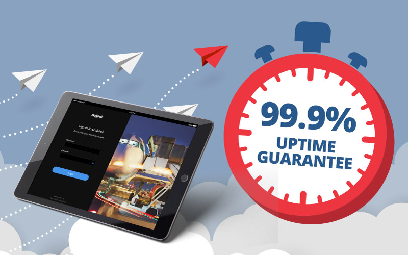 airline software uptime guarantee