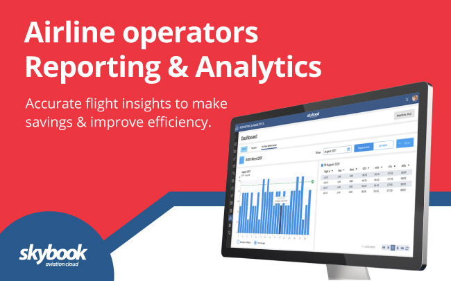 airline flight analytics and reports