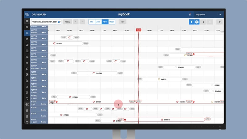 flight dispatcher operational software