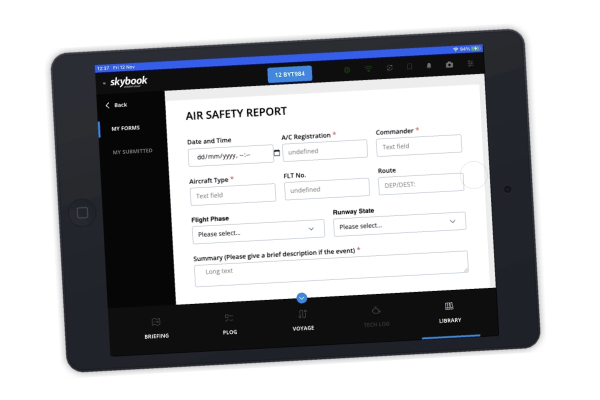 airline digital forms