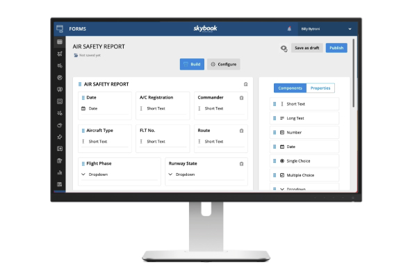 digital airline forms