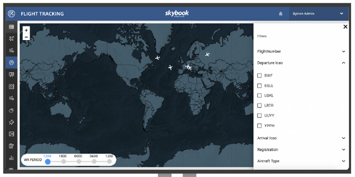 flight tracking filters