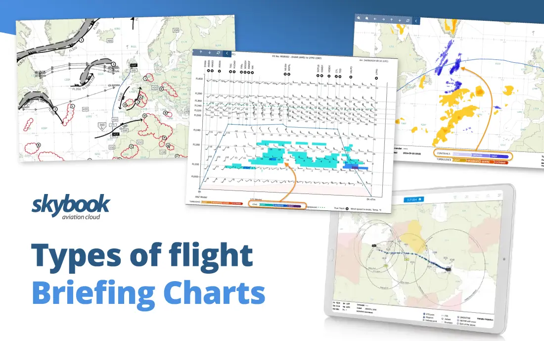 weather route charts for pilots briefings