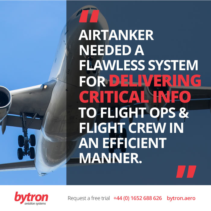 AirTanker aviation software skybook