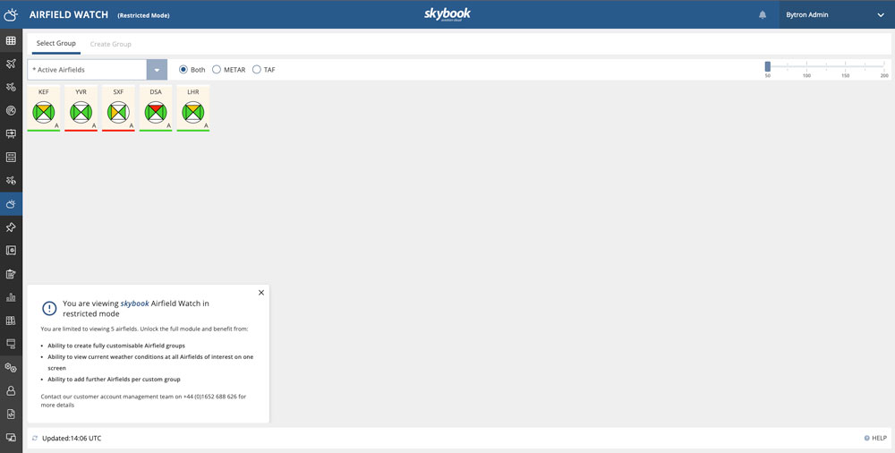 airfield monitoring access