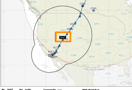 ERA airfield route plot data