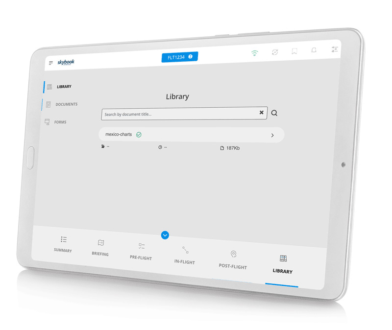 document library efb day mode