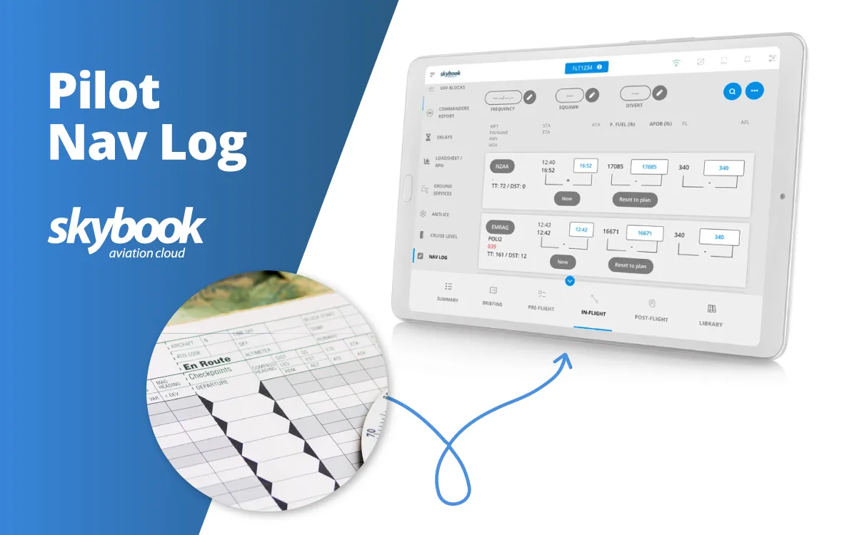 digital nav log
