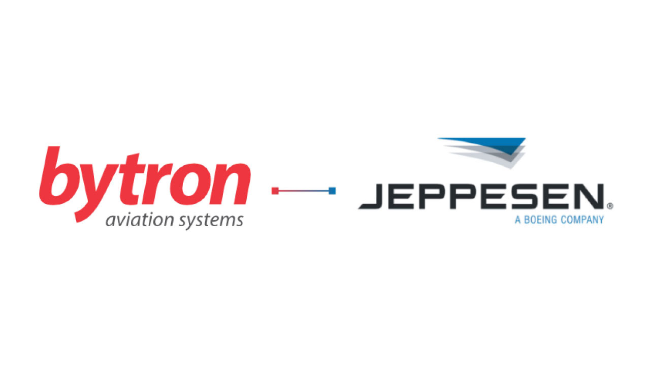 Bytron aviation systems partner with global Boeing company, Jeppesen using skybook