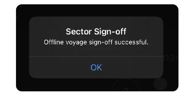 offline efb sign off with no internet connection