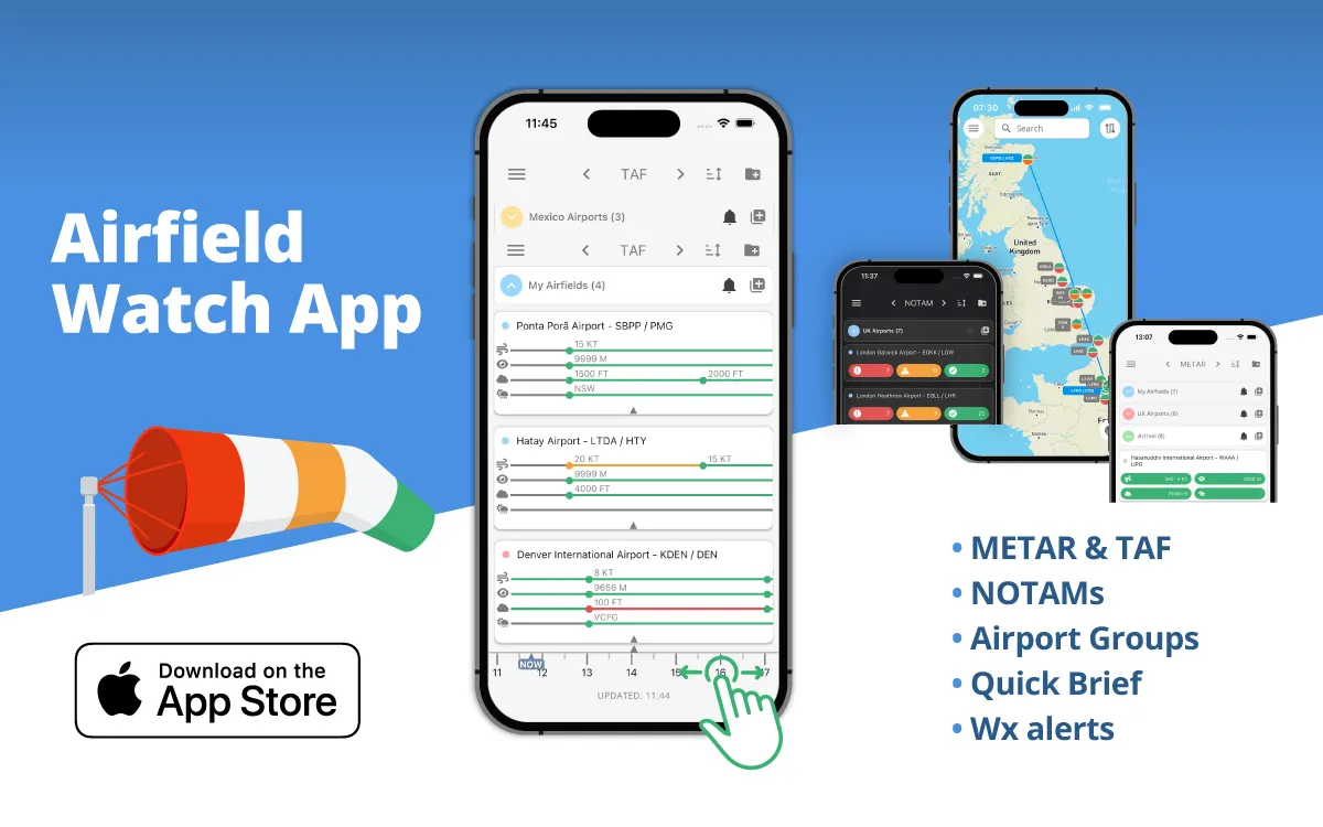 best weather app for pilots - easy metar and taf access