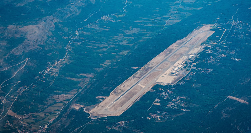 dubrovnik airport runway