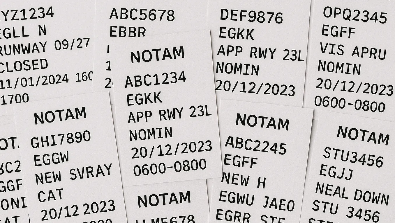 notam overload of information