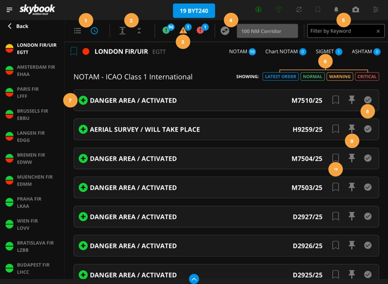 efb notam management