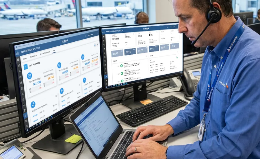 single point of flight data airlines and aviation