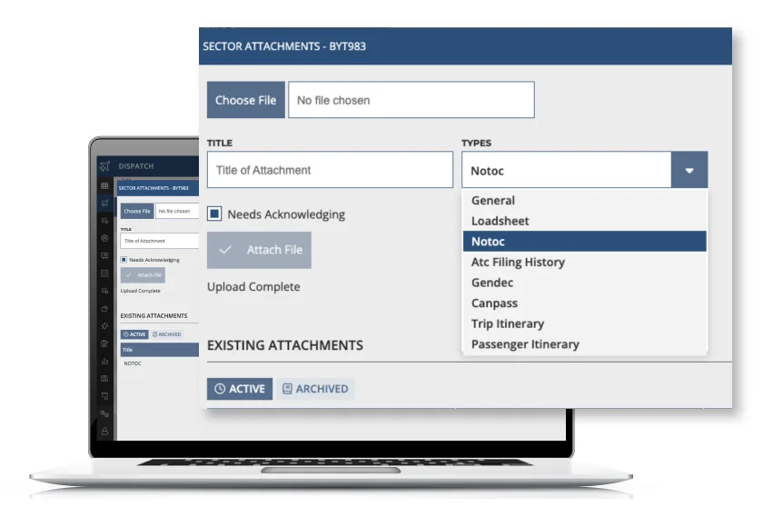pilot acknowledgement of NOTOC or loadsheets