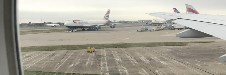 Leaving Heathrow